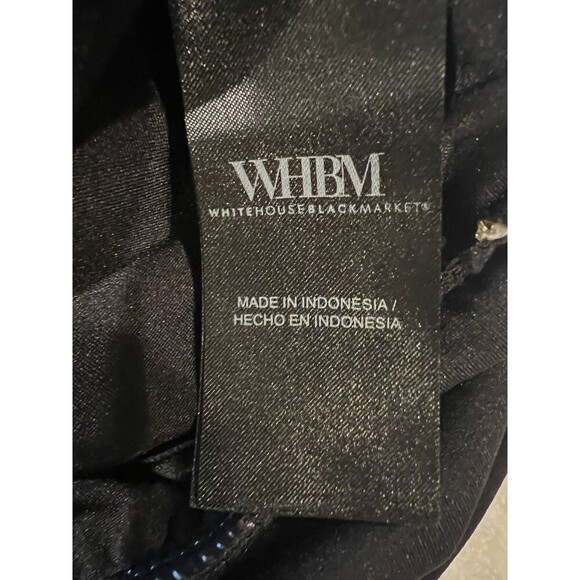 NWT White House Black Market WHBM Chain Shoulder Top Small - Picture 6 of 7